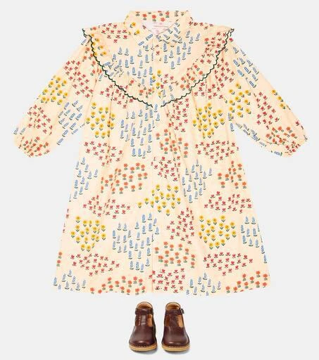 Tinycottons Garden cotton poplin dress 2