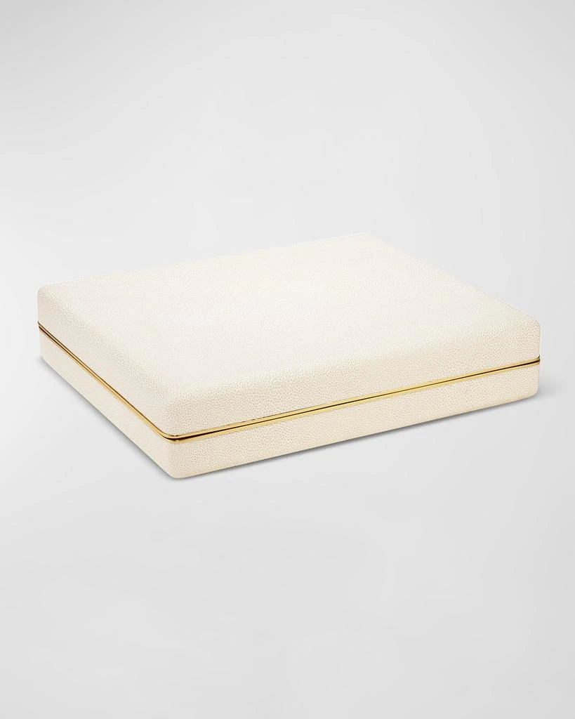AERIN Faux Shagreen Bridge Set 2