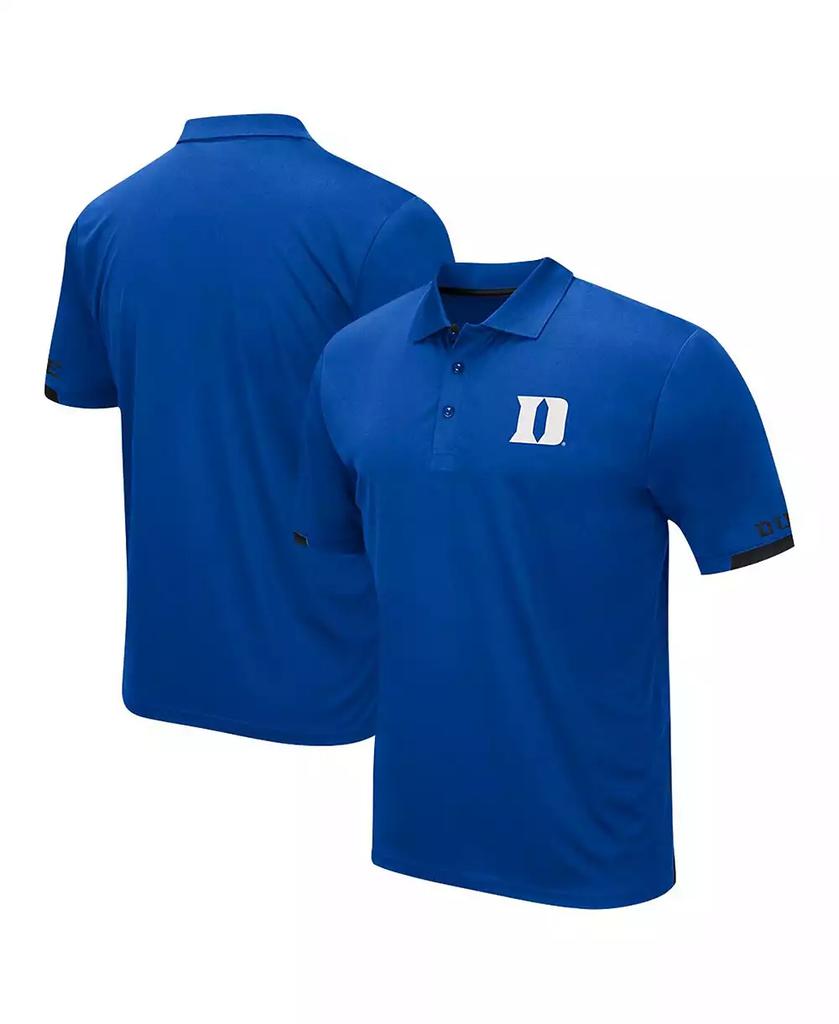 Colosseum Men's Royal Duke Blue Devils Santry Polo Shirt