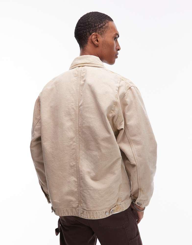 Carhartt WIP Carhartt WIP OG arctic pocket detail jacket in brown