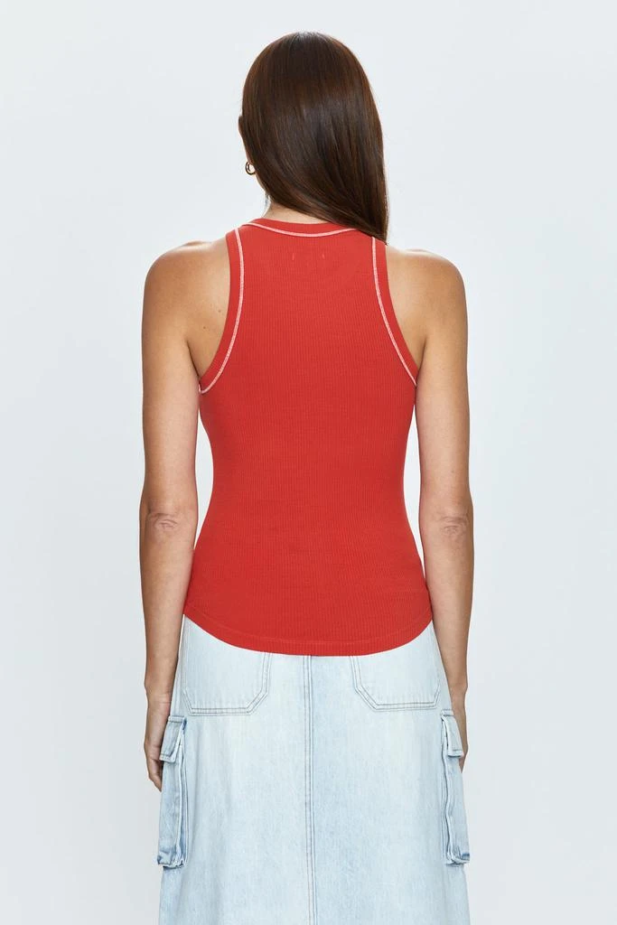 Pistola Denim Blake Tank - Cherry 3