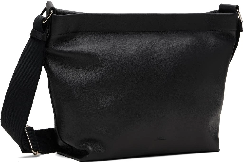 A.P.C. Black Besace Maiko Messenger Bag 2