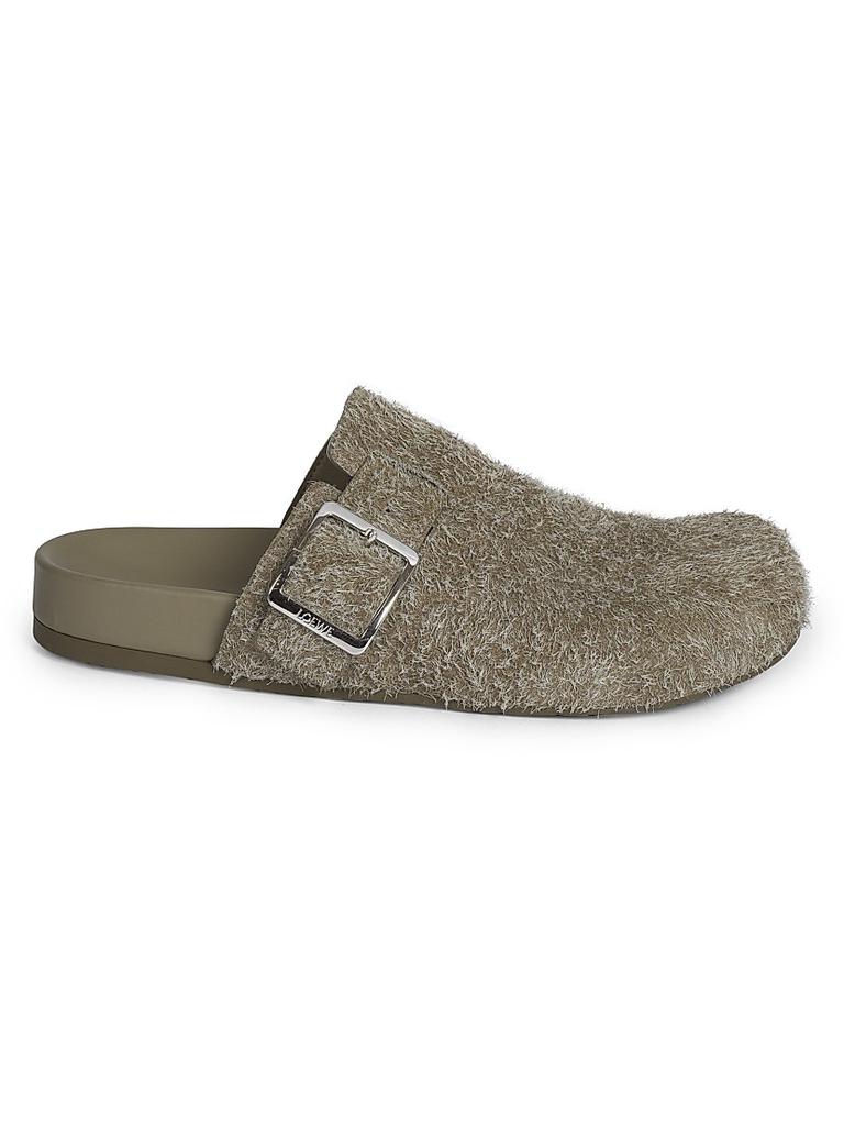 【関税&送料込】Loewe Slippers Loewe - Padded Anagram leather slippers Loewe