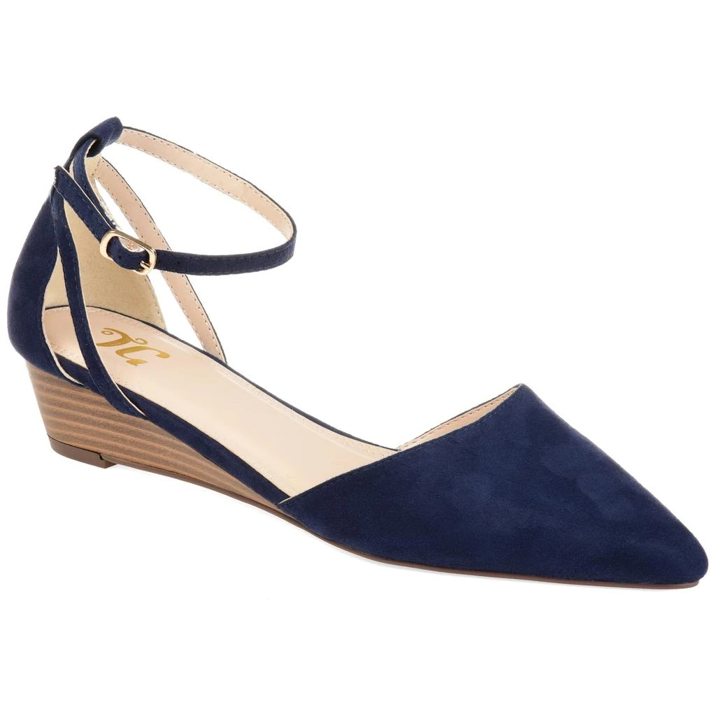 Journee Collection Journee Women's Arkie Sliver Wedge 1