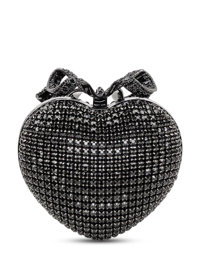 Self Portrait Crystal Heart Clutch 4