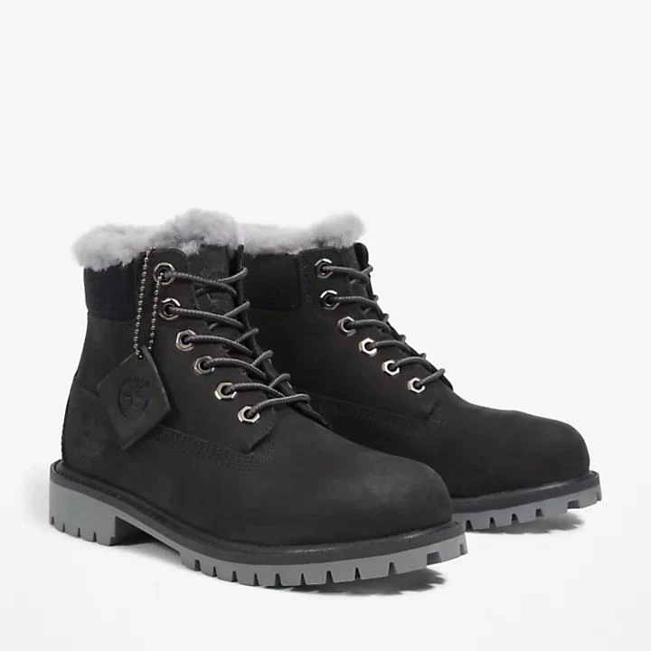 Timberland Timberland® Premium 6 Inch Winter Boot for Junior in Black 4