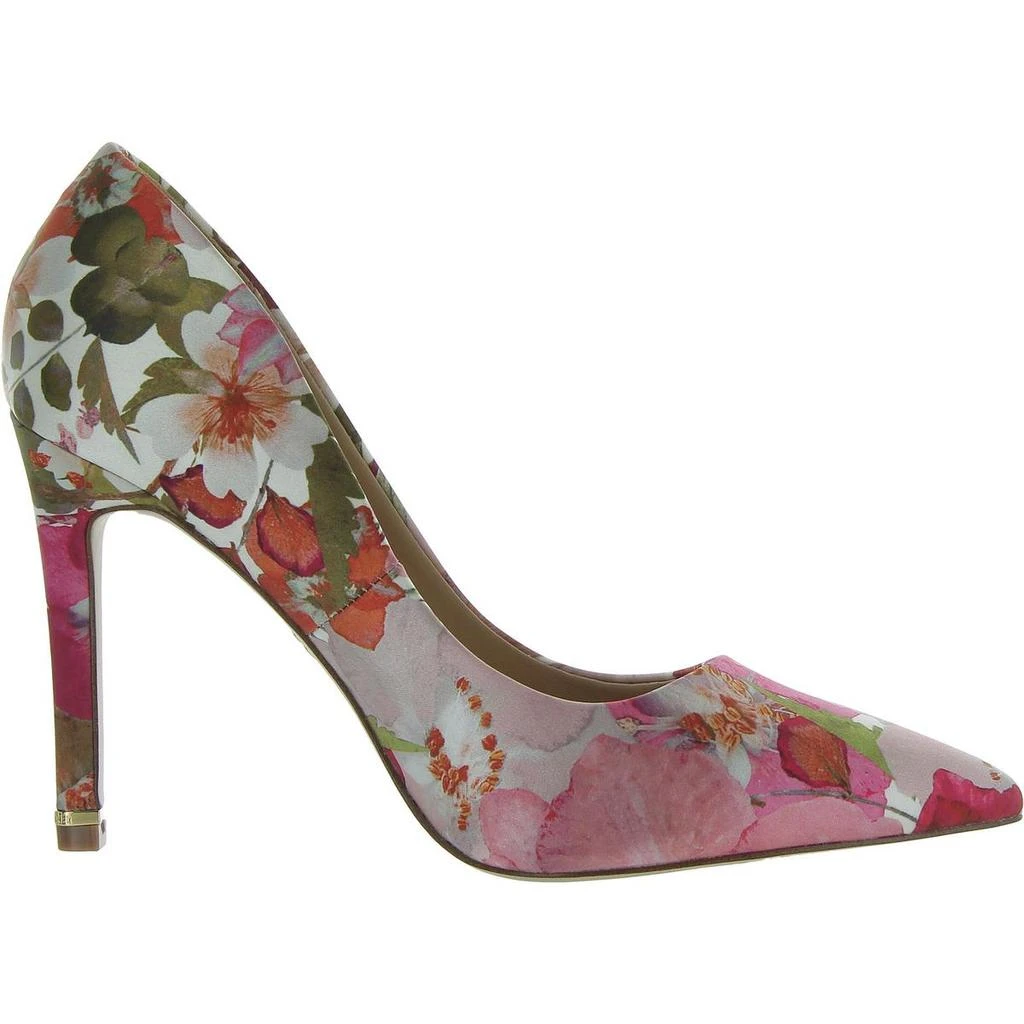 Ted Baker London Cara Icon Womens Satin Floral Print Pumps 2