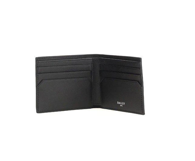 Bally Bally Bevye Logo Plaque Bi-Fold Wallet 2