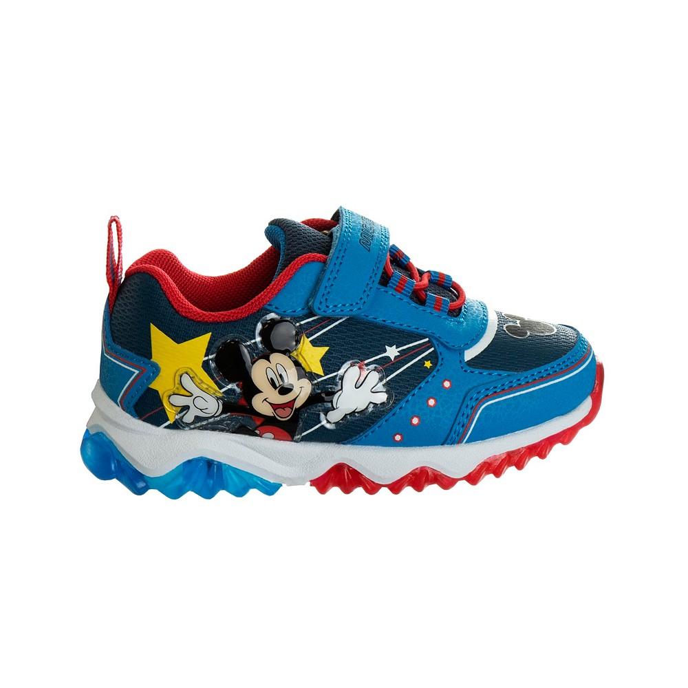 Disney Toddler Boys Mickey Mouse Dual Sizes Sneakers