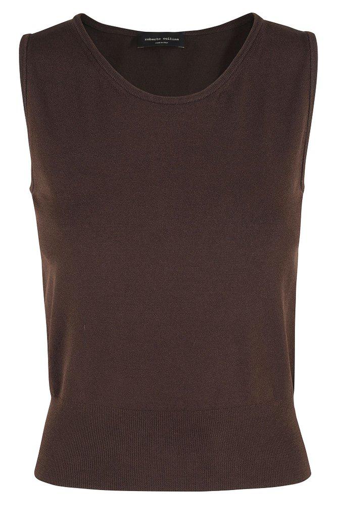 ROBERTO COLLINA Roberto Collina Sleeveless Knitted Top