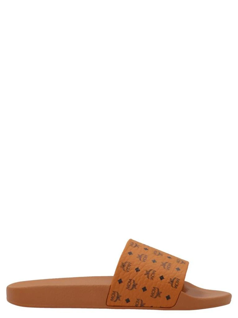 MCM Mcm All-Over Monogram Slides 1