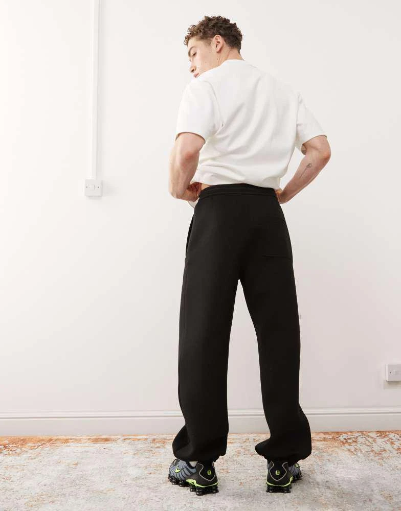 Weekday Weekday Simon scuba joggers in black 4