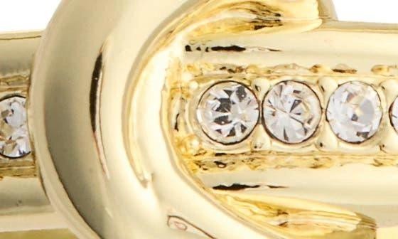 Covet Set of 2 Crystal Tied Band Rings 3