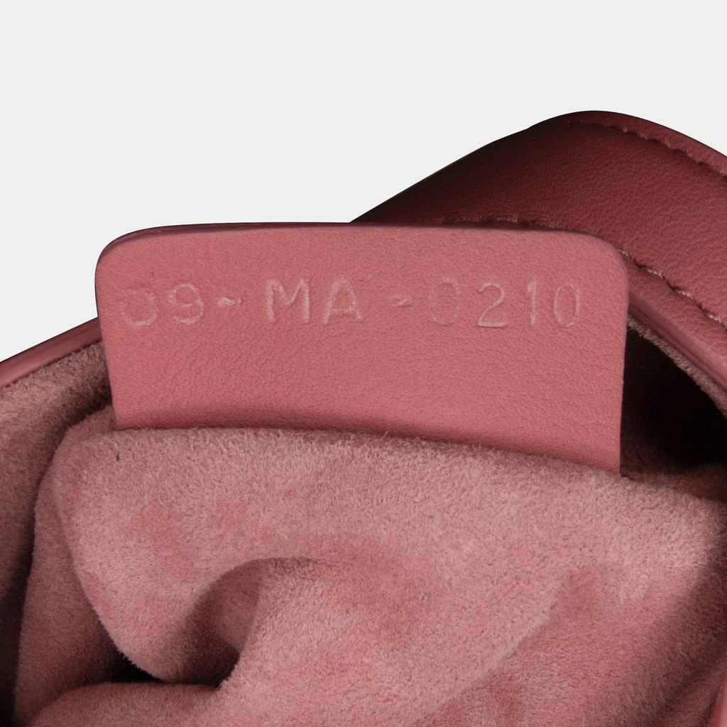 Dior Dior Pink Leather Mini Saddle Bag 7