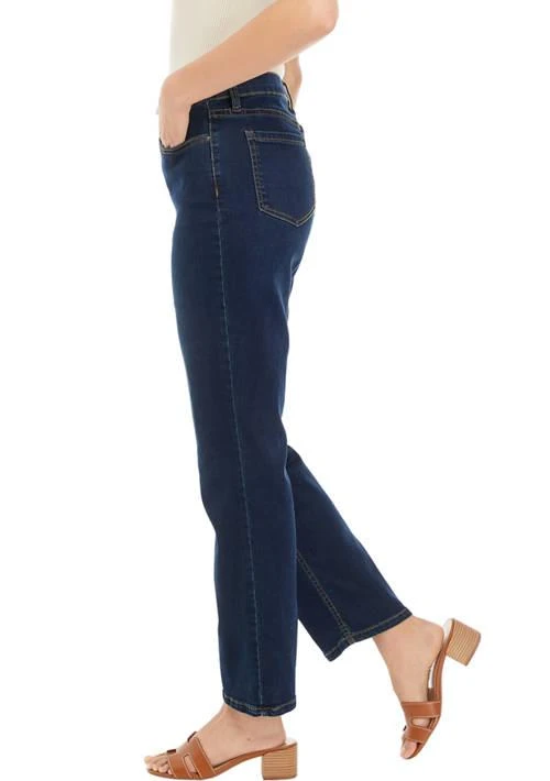 JONES NEW YORK New York Petite Lexington Straight Jeans 3