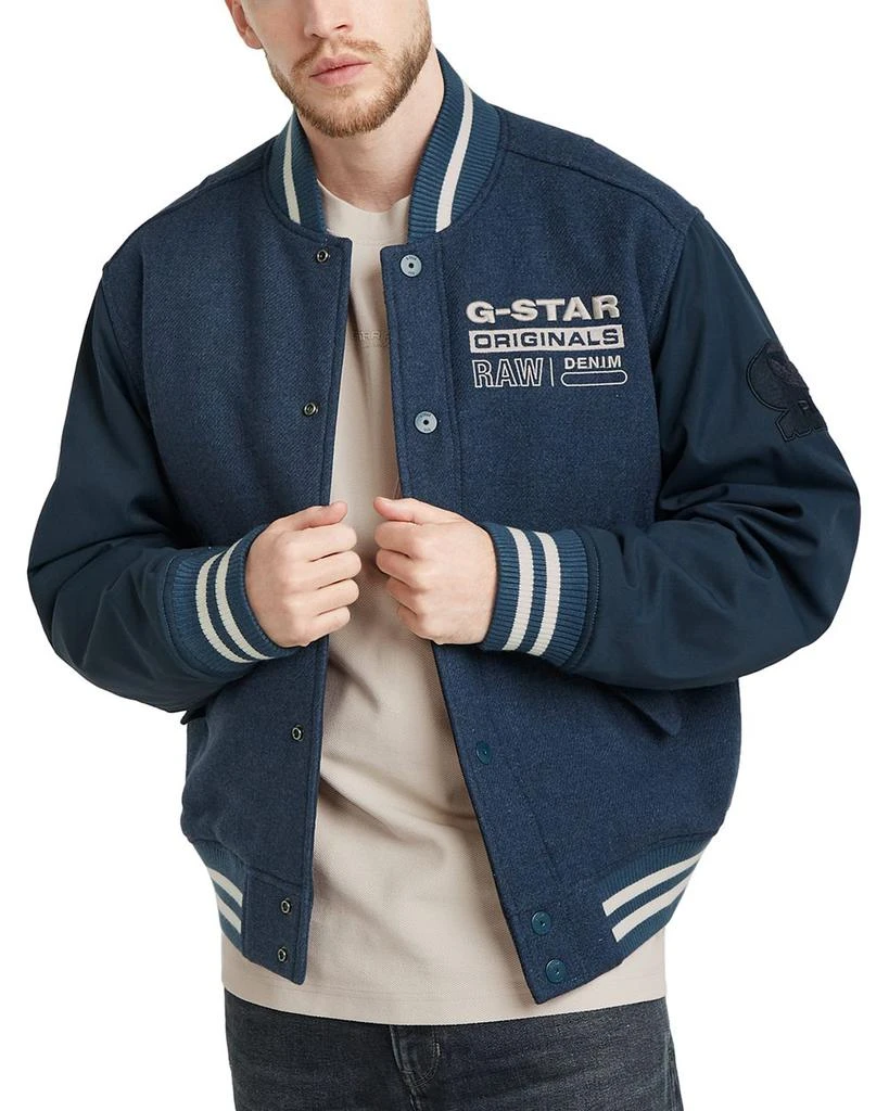 G-STAR RAW Varsity Wool Blend Bomber Jacket 1