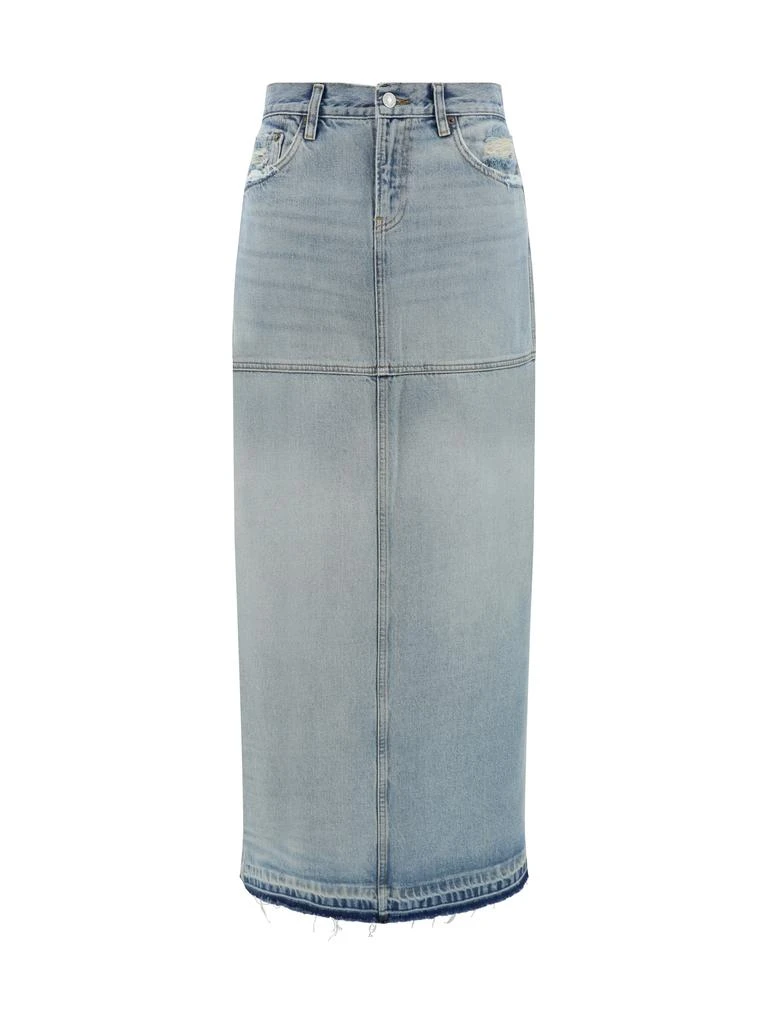 Re/Done Denim Skirt 1