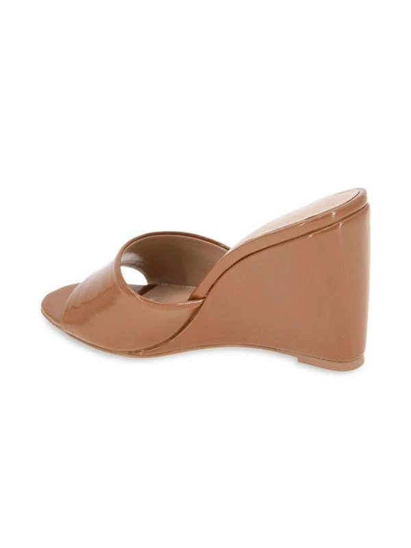 BCBG Giani Square Toe Wedge Sandals 7