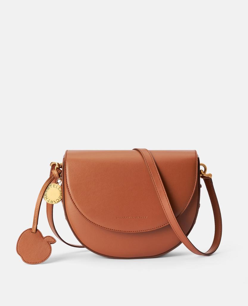 Stella McCartney Stella McCartney - Frayme Whipstitch Shoulder Bag, Woman, Tan brown
