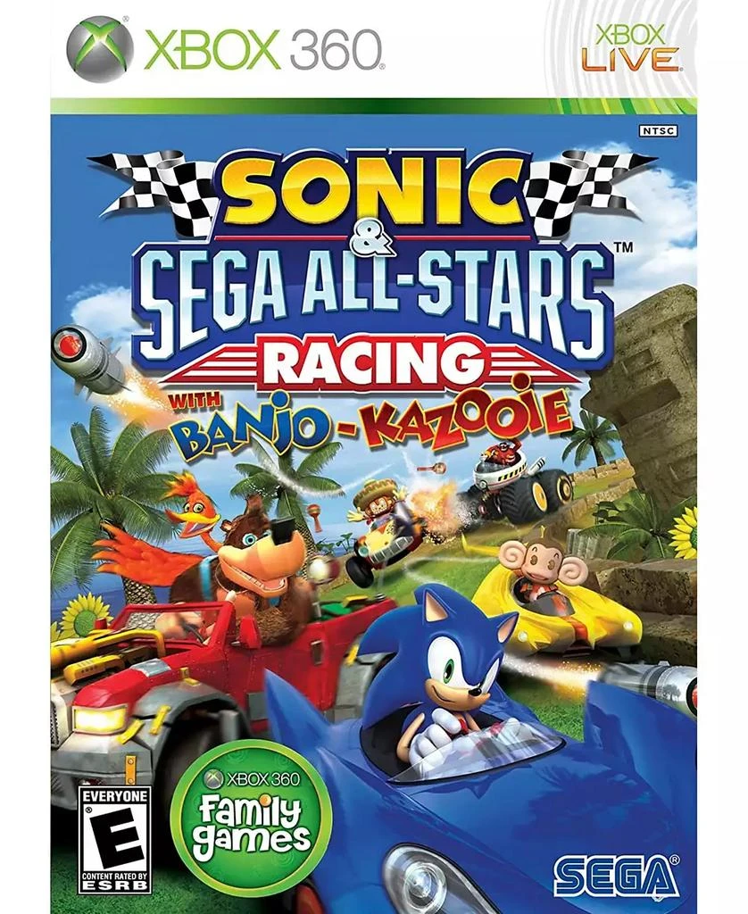 SEGA sonic
All-Stars Racing - 360 (Region Free)