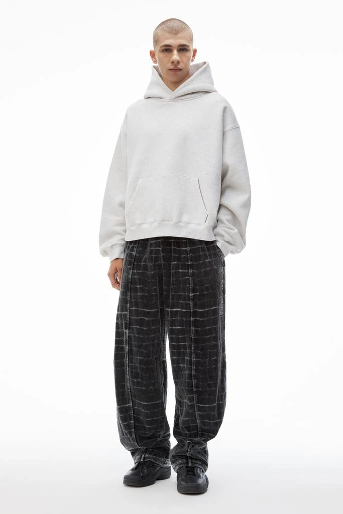 Alexander Wang UNISEX HOODIE IN DENSE FLEECE 6