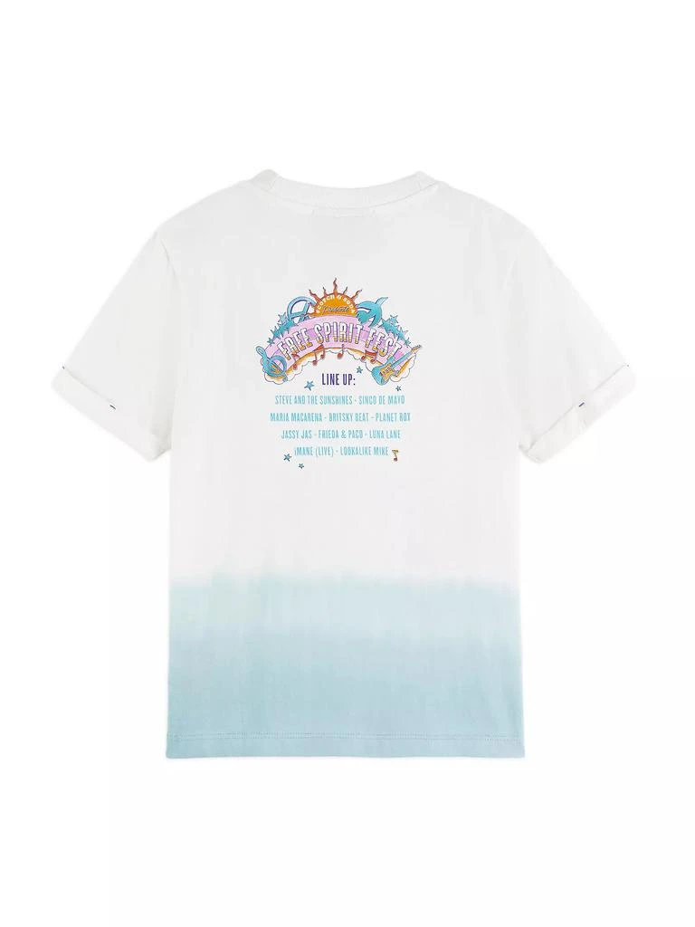 Scotch & Soda Little Girl's & Girl's Logo Disco Dip-Dye T-Shirt 3