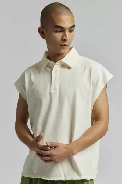 BDG BDG Cutoff Raw Hem Polo Shirt 1