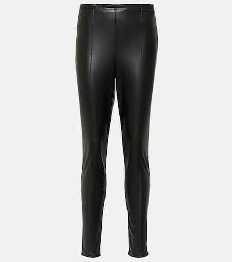 Jet Set Pegaso faux leather leggings