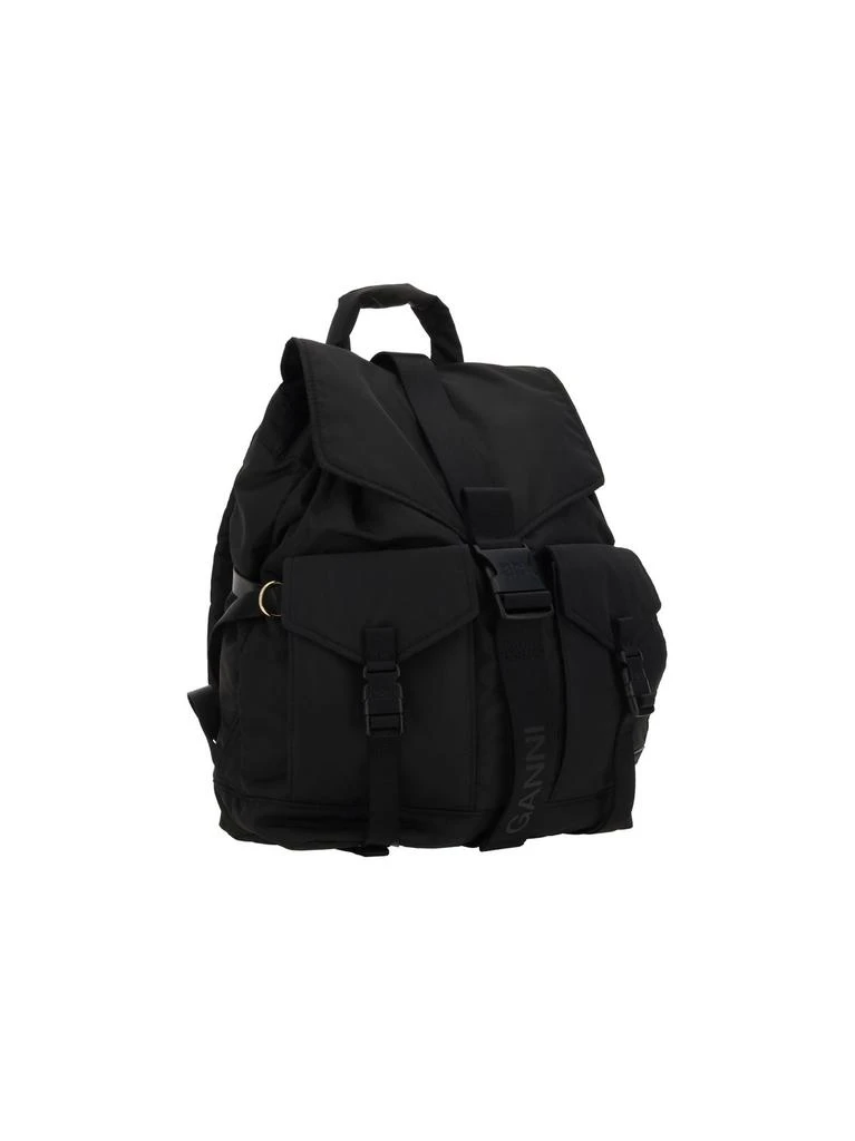 Ganni Ganni Tech Pocket Detailed Backpack 3