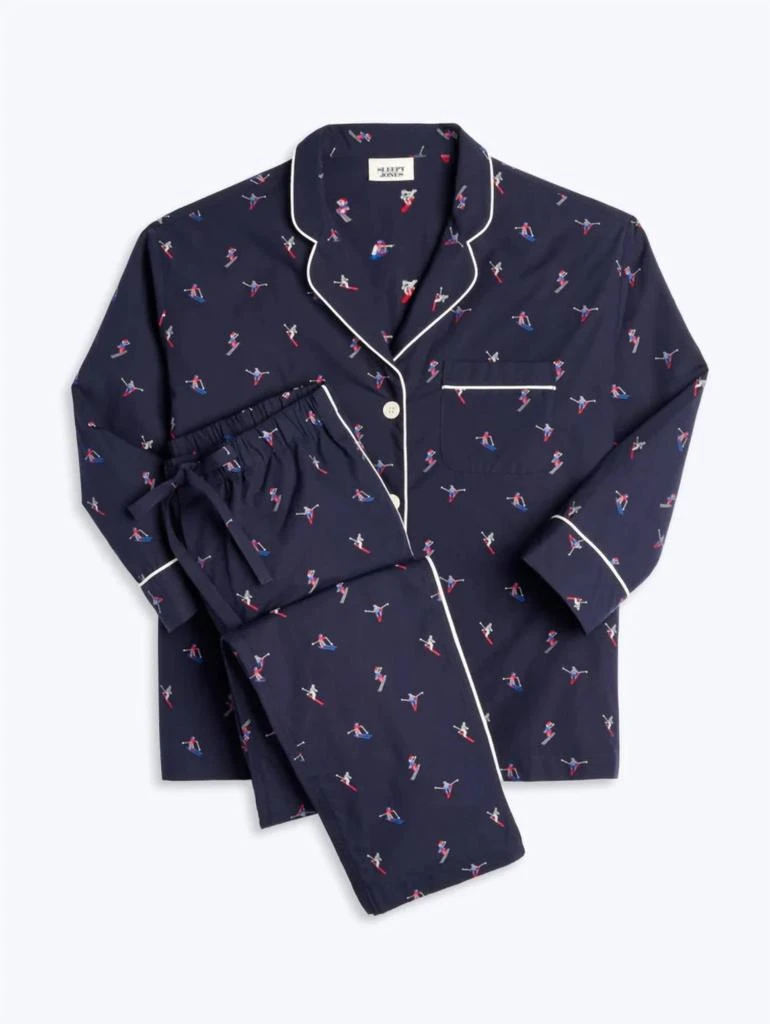 SLEEPY JONES Sleepy Jones - Marina Skier Print Pajama Set 5