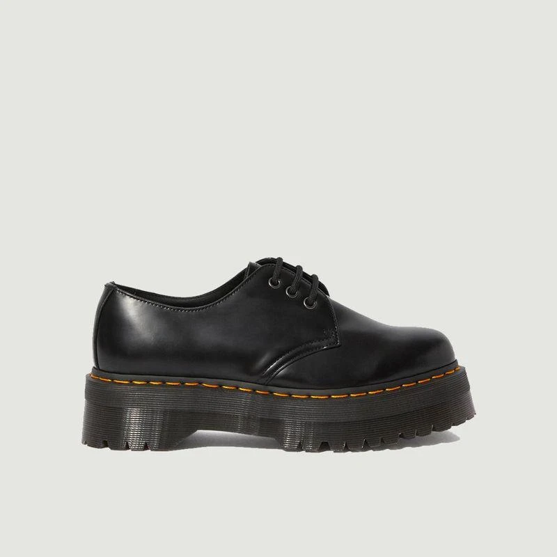 Dr. Martens 1461 platform leather derbies Black polished smooth DR. MARTENS 2