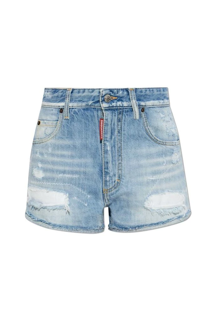DSQUARED2 Dsquared2 Distressed Denim Shorts