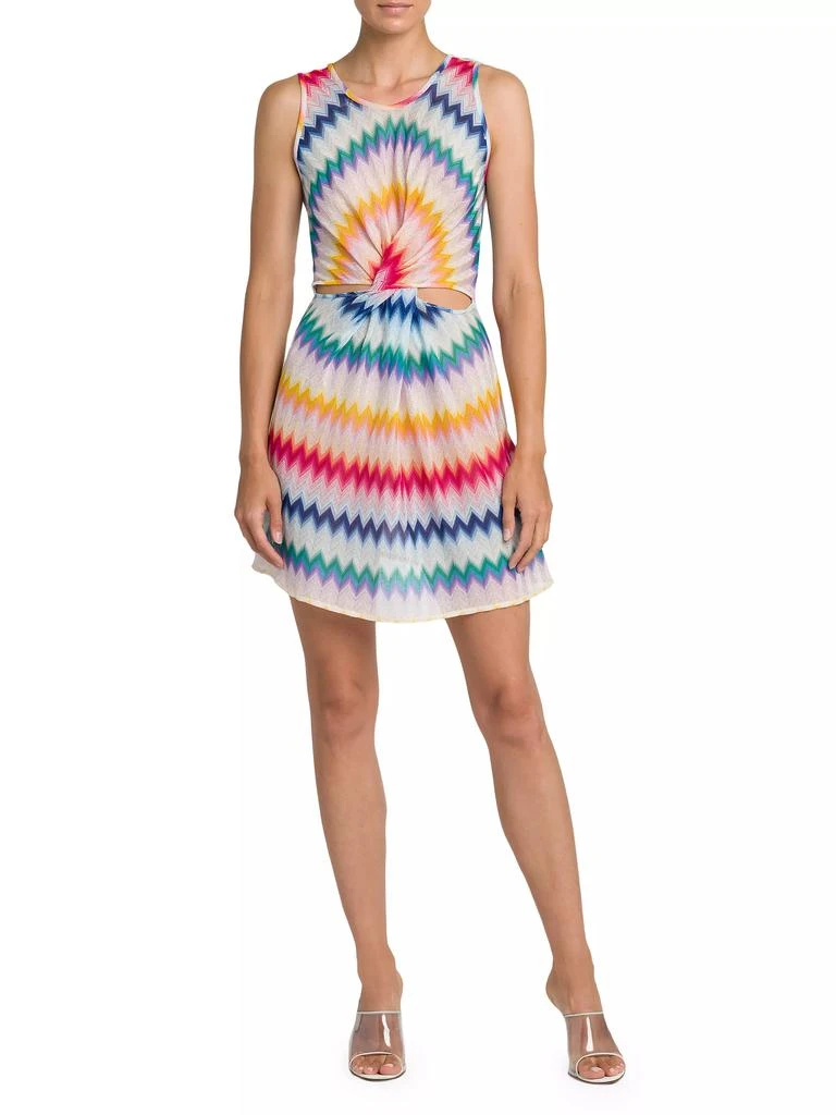 Missoni Tie-Dye Chevron Short Cover-Up 2