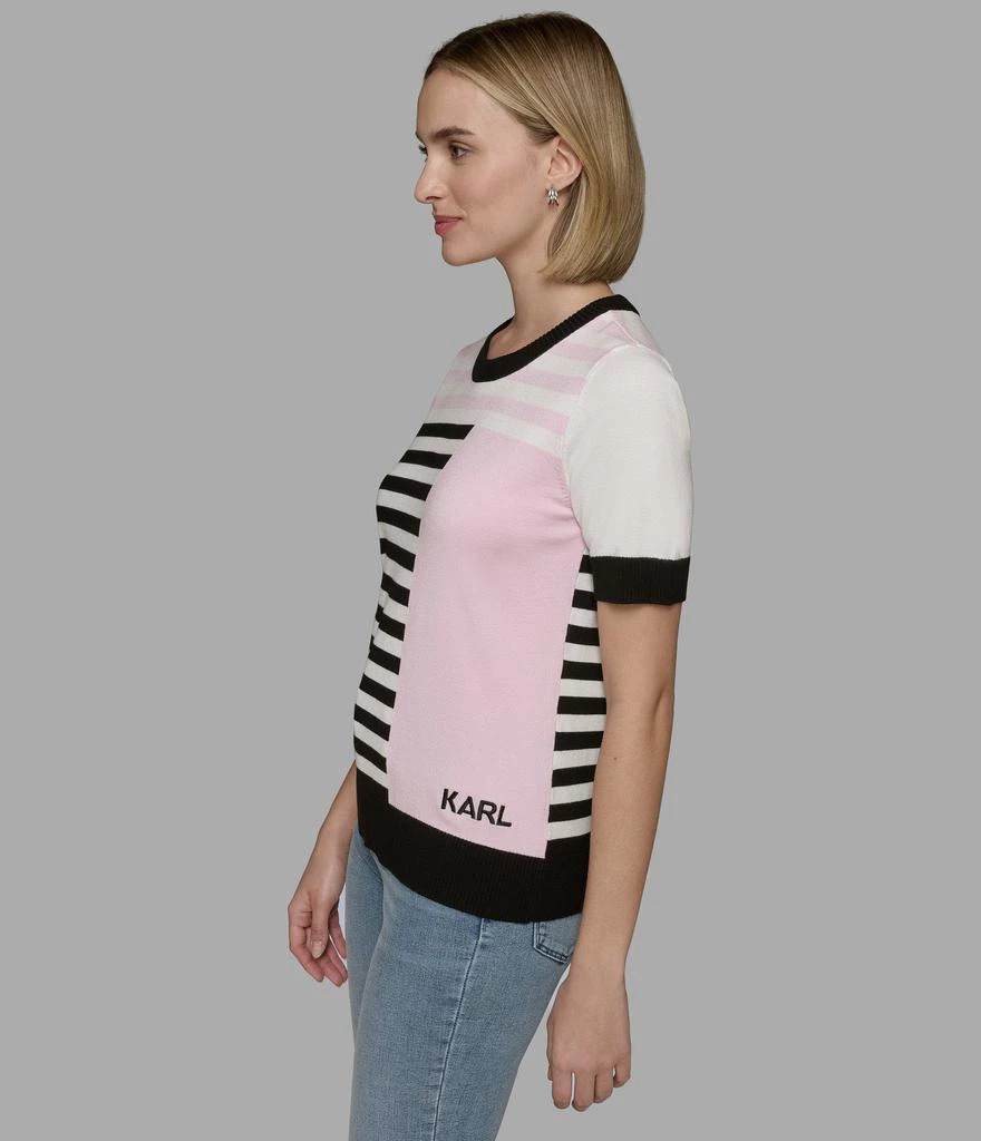 Karl Lagerfeld Paris COLORBLOCK STRIPE SWEATER 3