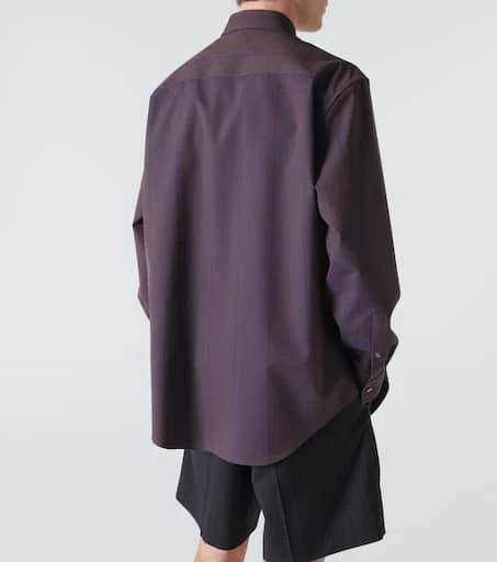Burberry Striped wool shirt 4