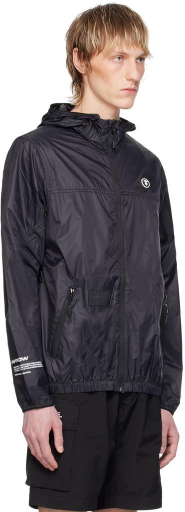 AAPE by A Bathing Ape Black Lightweight Jacket