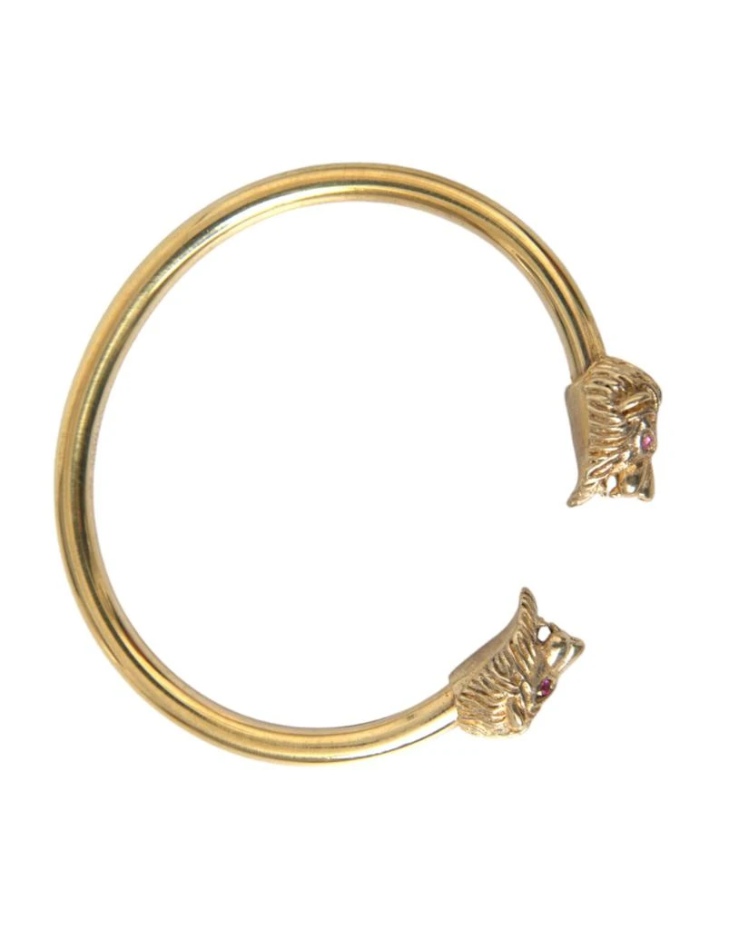 Nialaya CZ Lion Bangle Bracelet Women's Women 4