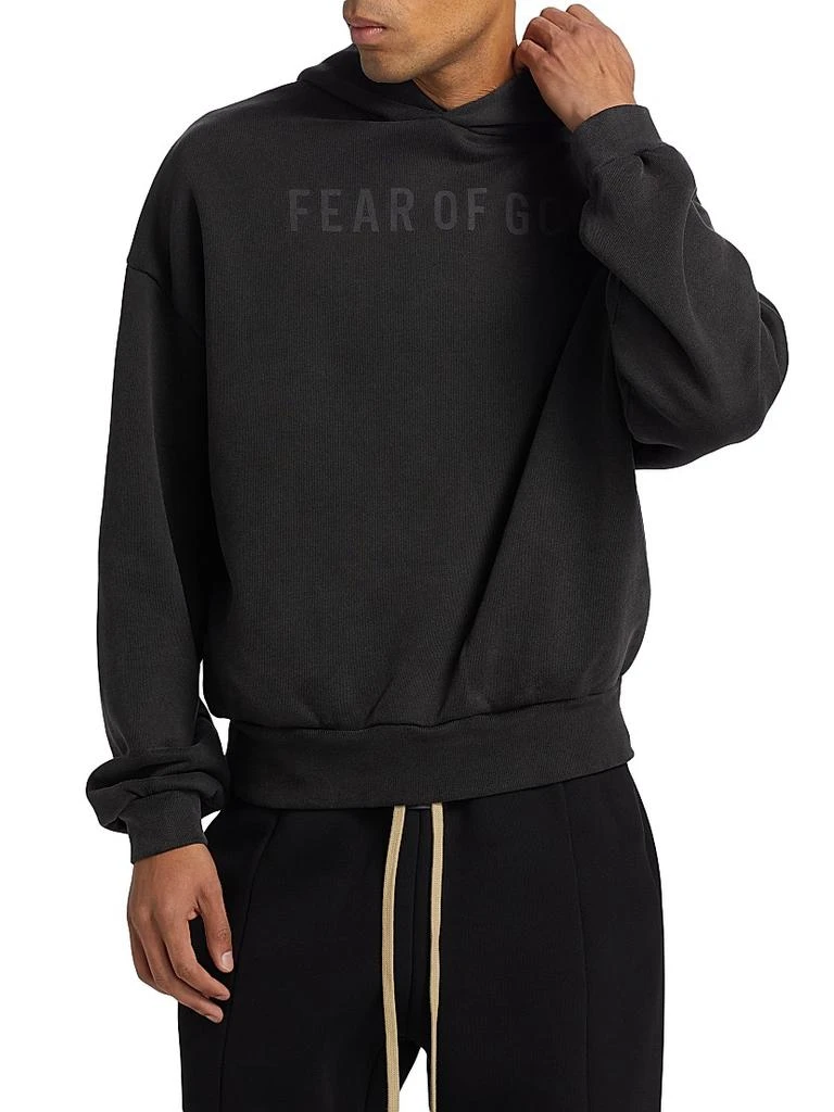 Fear of god Logo Overlapped Hoodie 4