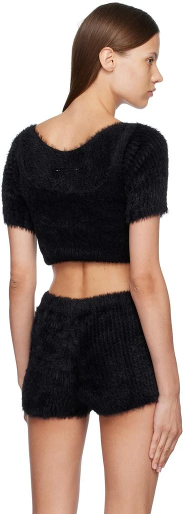 MM6 Black Modular Sweater 3