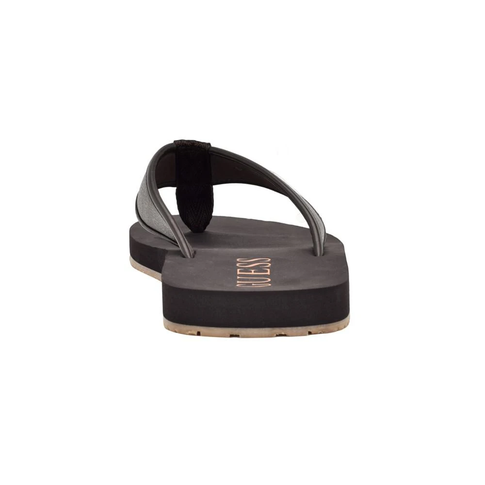 GUESS Men's Durban Flexible Casual Flip Flop Sandals 3