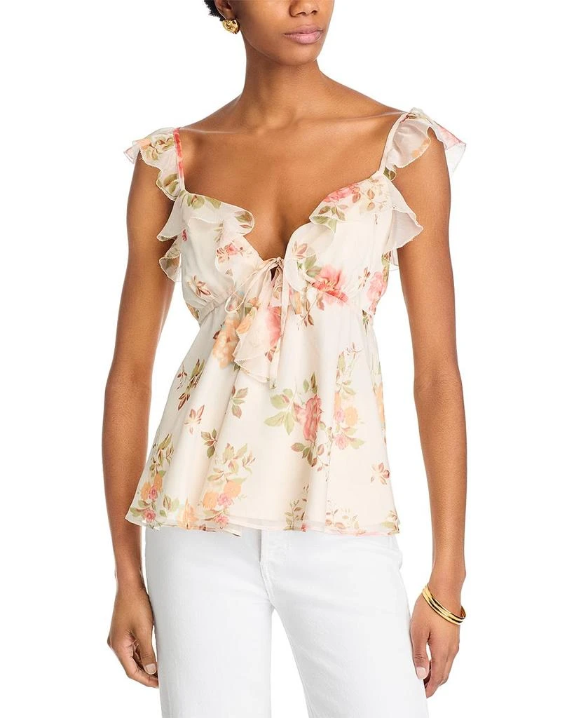AQUA Ruffle Cami Top - Exclusive 1
