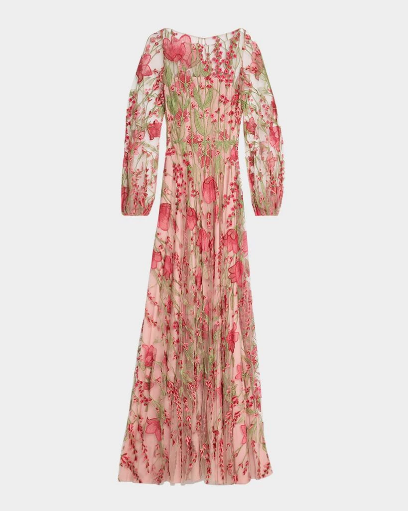 Shop Floral Embroidered Blouson-Sleeve Gown on Sale at BeyondStyle  Get  70% Off Floral Embroidered Blouson-Sleeve Gown with Limited-Time Flash  Deals, Exclusive Discounts, and Special Offers. Enjoy Unbeatable Savings on Floral  Embroidered