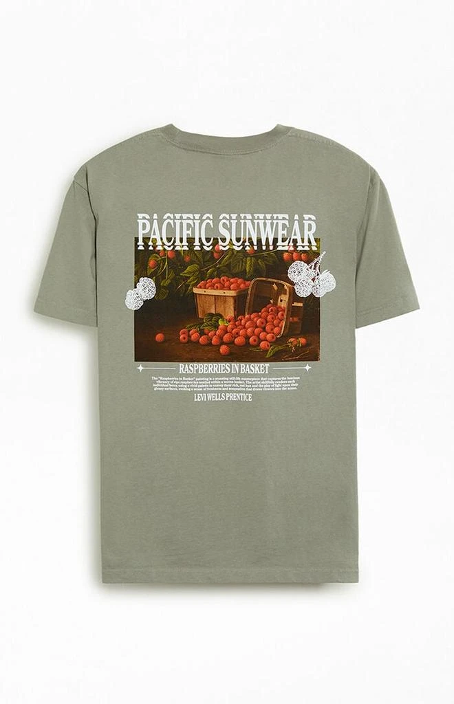 PacSun Pacific Sunwear Painting Oversized T-Shirt 1