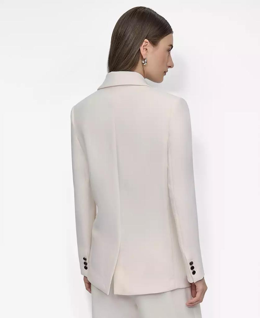 DKNY Women's Aero Crepe Notch-Collar One-Button Blazer