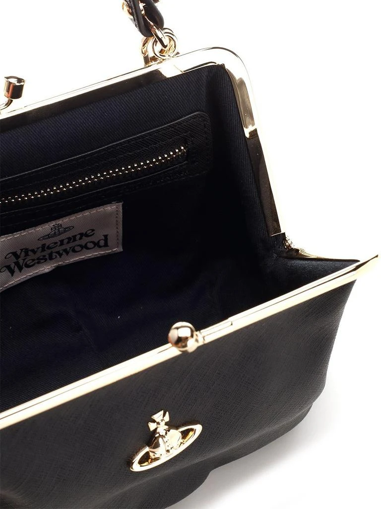 Vivienne Westwood Vivienne Westwood Orb-Plaque Chain-Linked Crossbody Bag 4