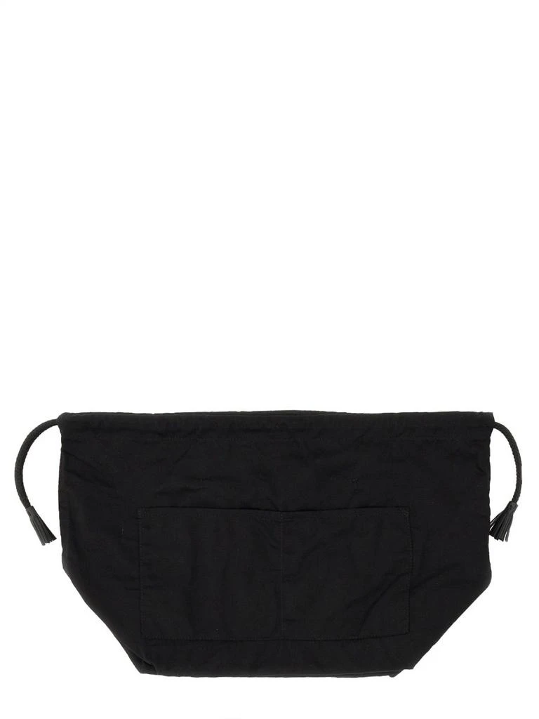 DRAGON DIFFUSION Dragon Diffusion Logo Patch Drawstring Clutch Bag 2