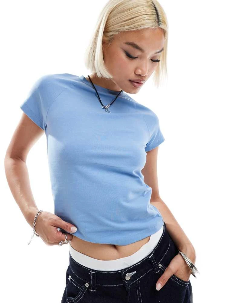 Noisy May Noisy May planet t-shirt in light blue 2