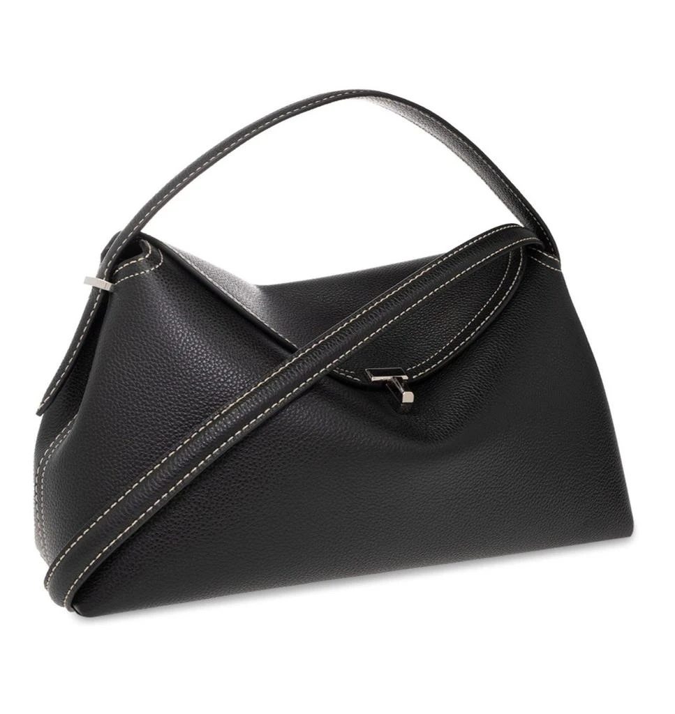 Totême Totême Logo Plaque Foldover Top Tote Bag 3