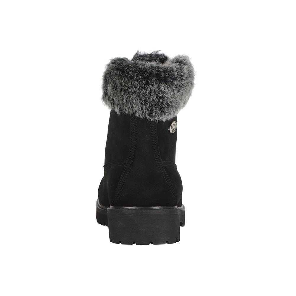 Lugz Convoy Faux Fur Round Toe Lace Up Boots 3