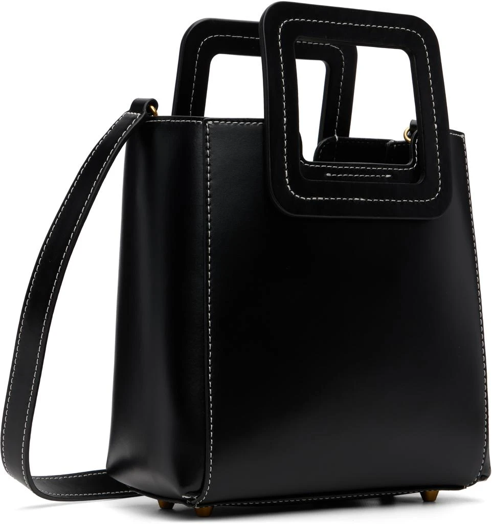 Staud Black Mini Shirley Leather Bag 3